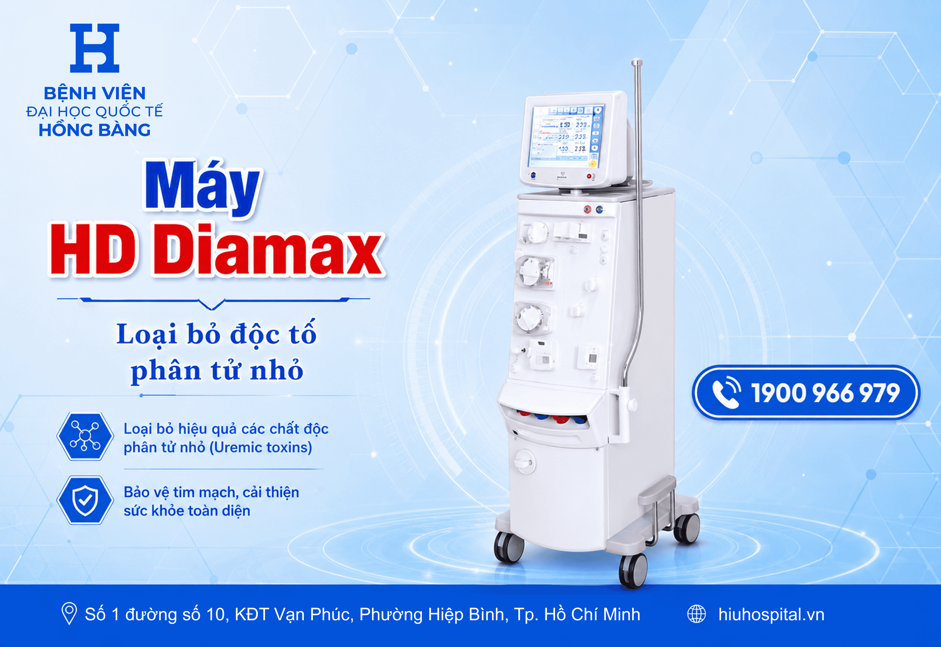 Máy chạy thận HD (Diamax)