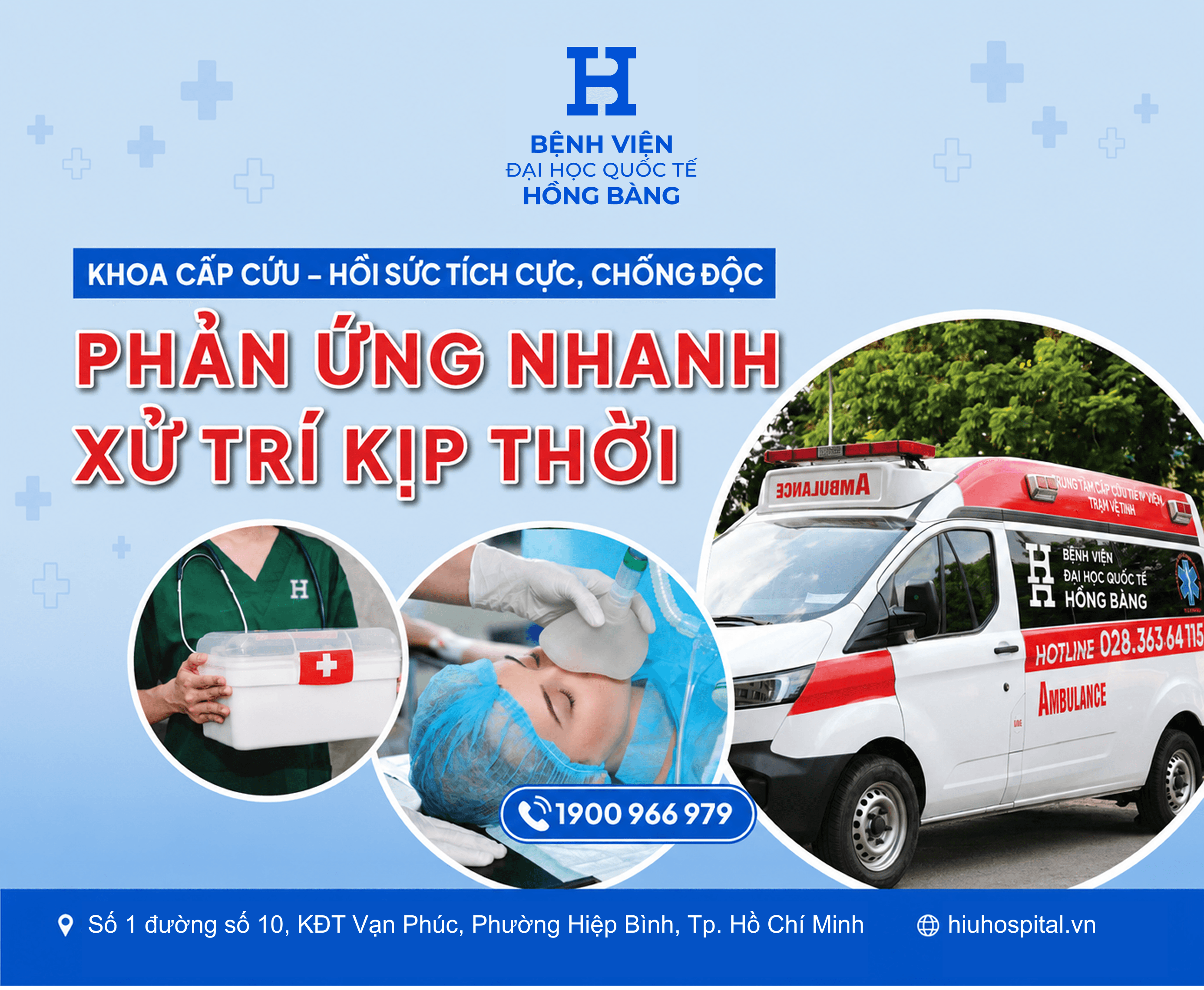 Khoa Cấp cứu - Hồi sức tích cực - Chống độc