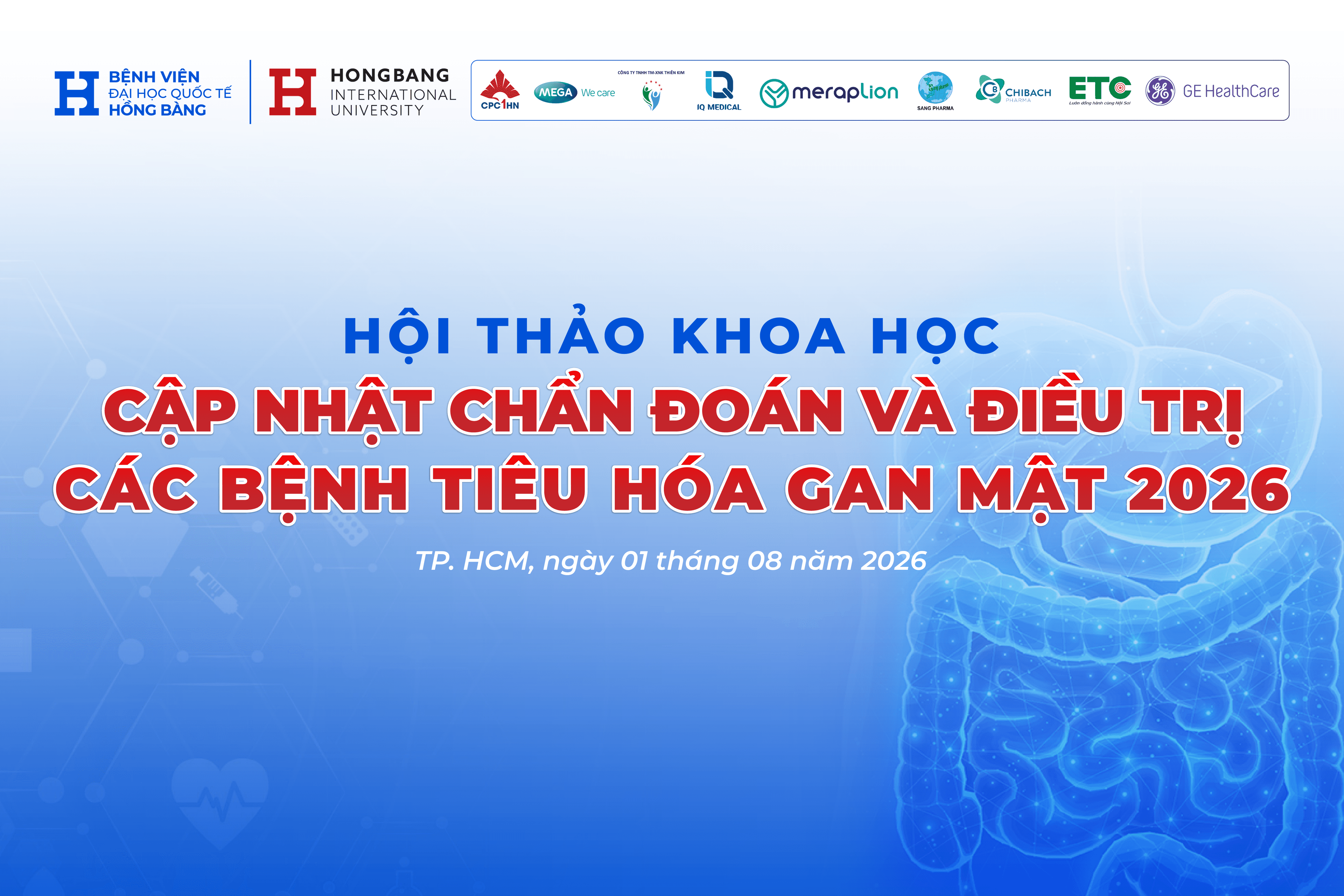 Bệnh viện Đại học Quốc tế Hồng Bàng phối hợp Trường Đại học Quốc tế Hồng Bàng tổ chức Hội thảo Khoa học Liên viện - Trường lần thứ 1